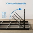 thumbnail image 2 of Sleepy's by Mattress Firm Heavy Duty Raised 12.8" High Metal Platform Frame, Mattress Foundation, No Box Spring Needed, Underbed Storage Space,Queen, 2 of 4