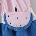 thumbnail image 6 of Posijego Baby Girls Cute Dresses Sleeveless Ruffle Tiered Dresses for Toddler Girls Sundresses Casual Summer with Bags, 6 of 9