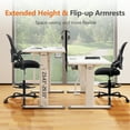 Ergonomic Office Chair for Standing Desk, Height Adjustable Drafting