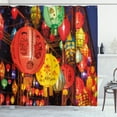 thumbnail image 1 of Ambesonne Folk Shower Curtain, Focused Photo Chinese New Year, 69"Wx75"L, Multicolor, 1 of 3