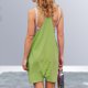 thumbnail image 4 of Monos holgados para mujer pantalones cortos de punto de verano monos informales de playa sólidos FLhrweasw Nuevo, 4 of 7