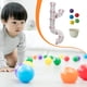 thumbnail image 4 of Kit de tablero sensorial para niños con piezas de actividades, tubos de aprendizaje, artículos educativos divertidos rosa claro 55cm, 4 of 6