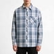 thumbnail image 4 of Mens Casual de Manga Corta Botón Abajo Camisas de Manga Larga a Damas Bolsillo Tee Cuello Turndown, 4 of 9