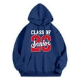 thumbnail image 3 of Senior 2026 Hoodies for Women Class Of 2026 Hoodie Graducation Hoodie with Pockets Hooded Sweatshirt Women Pullover, 3 of 5