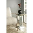 thumbnail image 3 of ACME Nysa Pedestal Stand in Mirrored & Faux Crystals, 3 of 3
