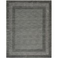 thumbnail image 1 of Safavieh Impressions Collection IM821B Handmade Charcoal and Blue Premium Wool Square Area Rug (6' Square), 1 of 3