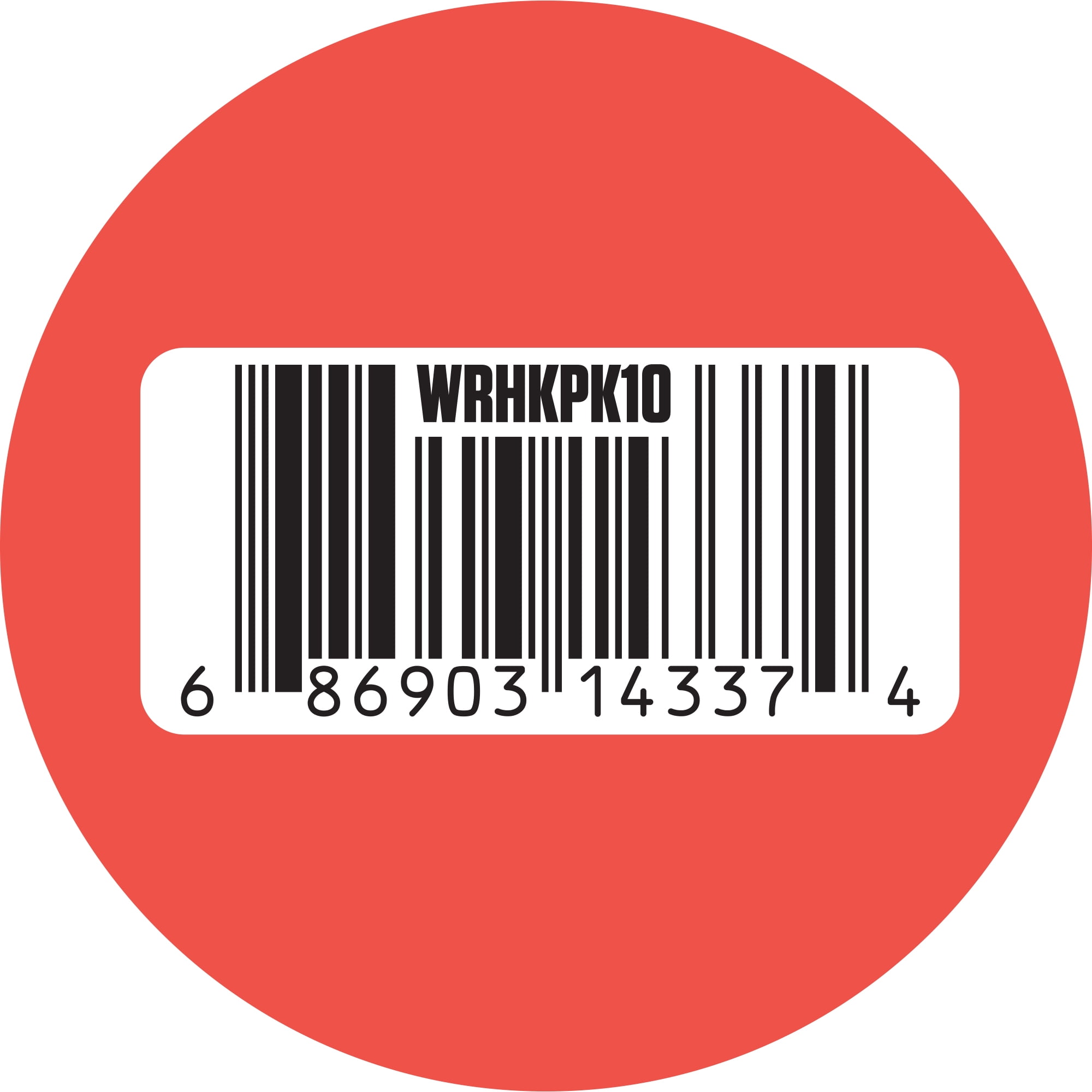 (6 pack) Warrior 10oz Training Hockey Puck - Red - 3" x 1" - Heavyweight Rubber Puck - 1 Each New - Unisex