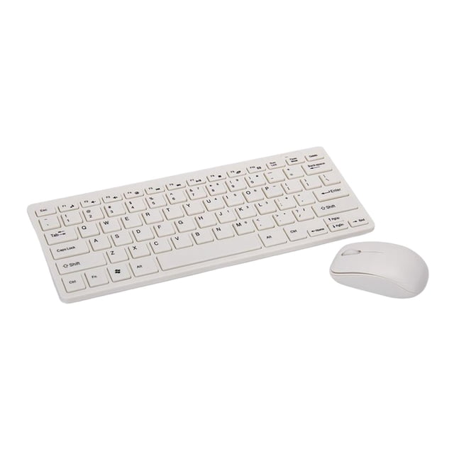 y mouse, teclas . UU. en inglés Diseño silencioso para notebook Blanco yotijar Combinación de teclado y ratón