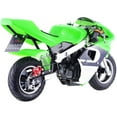 thumbnail image 6 of MotoTec GBmoto Gas Pocket Bike 40cc 4-Stroke Mini Motorcycle Green, 6 of 6