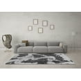 thumbnail image 3 of Ahgly Company Indoor Rectangle Abstract Gray Modern Area Rugs, 3' x 5', 3 of 4