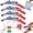 28 pcs, variant on Self Sealing Medicine Bag, Pill Pouches for Travel, Clear Zipper Pill Organizer Bags, Water Resistant Storage Pouches, Vitamins Daily Essentials