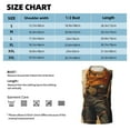 thumbnail image 6 of Pofeuu Vintage Style Elk Print Men's Muscle T-Shirt, Sleeveless, Muscle Tank, Classic Muscle Tee Top For Men Casual Sleeveless Muscle T-Shirt Trendy Clothes-XX-Large, 6 of 7
