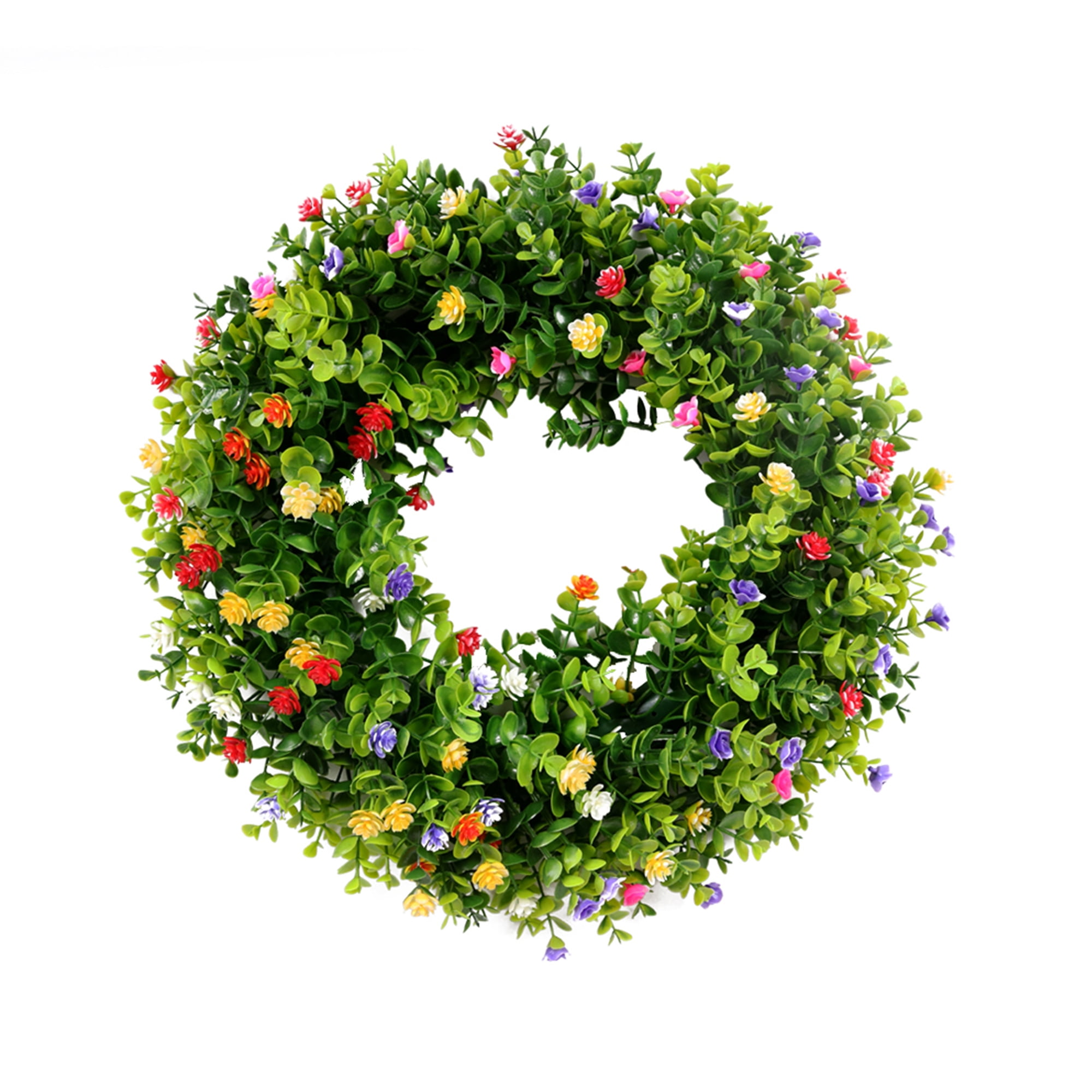 Raruxxin Artificial Flower Garland with Green Leaves, Spring Summer