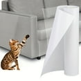 thumbnail image 1 of QJUHUNG 118 x 11.8in PVC Self-Adhesive Sofa Protector  Transparent Anti-Scratch Furniture Cover  Plastic Protective Sticker for Cats  Home Decor zzz, 1 of 6