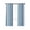 White Navy Blue, variant on Blue Stripe Blackout Curtains, Light Blocking Print Window Curtains, Ombre Geometric Farmhouse Vertical Striped Thermal Insulated Window Drapes for Living Room Kitchen Cafe 2 Panels, 84"W x 63"L