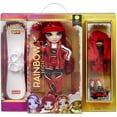 thumbnail image 1 of Set de Muñecas de Invierno Rainbow High Ruby Atuendos y Accesorios, 1 of 17