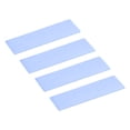 thumbnail image 1 of Paquete de 4 almohadillas térmicas M.2 70x22x1mm para enfriador de disipador de calor SSD Nvme M.2 2280 para PC Azul, 1 of 6