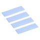 thumbnail image 1 of Paquete de 4 almohadillas térmicas M.2 70x22x1mm para enfriador de disipador de calor SSD Nvme M.2 2280 para PC Azul, 1 of 6