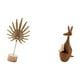 thumbnail image 5 of Escultura de hoja de metal creativa nórdica y figura de animal, estatua abstracta para mesa, fiesta, hogar, dormitorio, estantería, adorno decorativo, 5 of 8