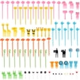 thumbnail image 1 of Maytalsory 90pcs/set Delicate And Safe Mini Cartoon Fruit Forks For Cocktails And Desserts Compact, 1 of 6