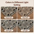 thumbnail image 7 of Design&I 9'x12' Washable Area Rug Giant Skid-Resistant Long Hallway Banded Contemporary Southwestern Entryway Hallways for Great Room, Large Living, 7 of 7