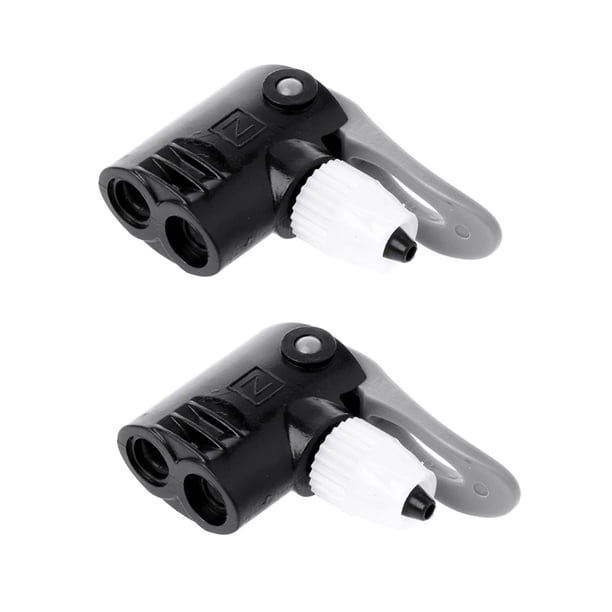 Speravity Convertidor de inflador de bicicleta, 2 uds., mangueras de bomba, adaptadores de válvula de plástico, convertidores de boquillas de bomba de Accesorios para motos Speravity VI001236-00
