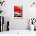 thumbnail image 3 of Elephant Stock Retro Kepler 186f Print Wall Art - Vertical Canvas Wall Art - Living Room Wall Decor - Astronomy & Space Canvas - Orange And Blue Decor By Nasa - 8" x 12", 3 of 8