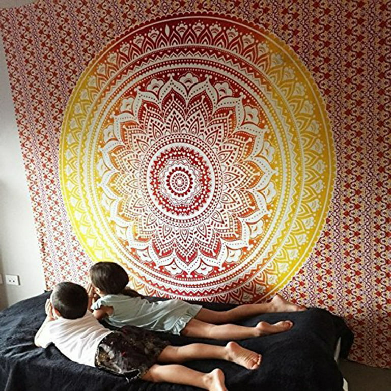 Style Selections 2-ft x 4-ft Mandala Rectangular Indoor Decorative