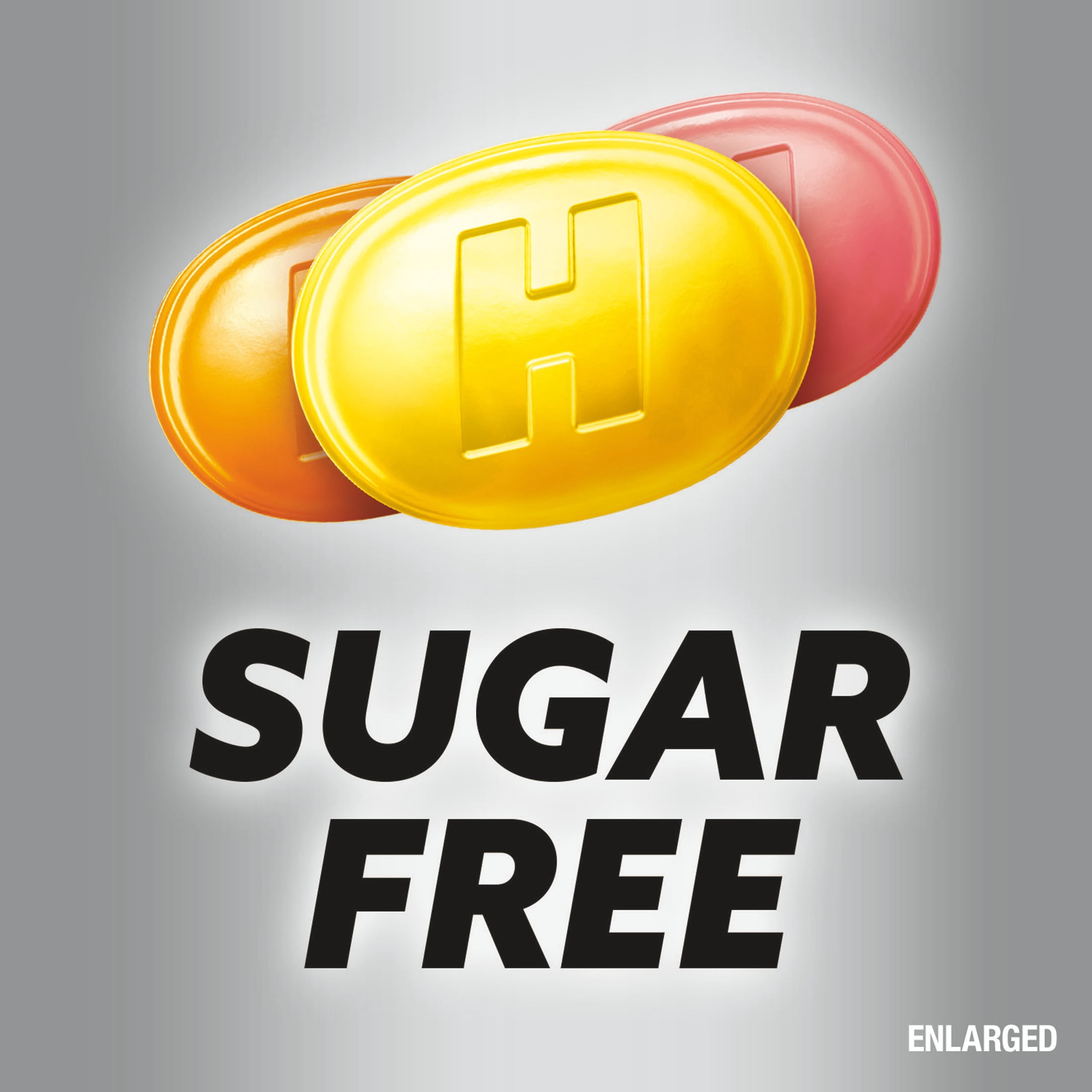 HALLS Defense Assorted Citrus Sugar Free Throat Drops, Vitamin C Dietary Supplements, 25 Drops
