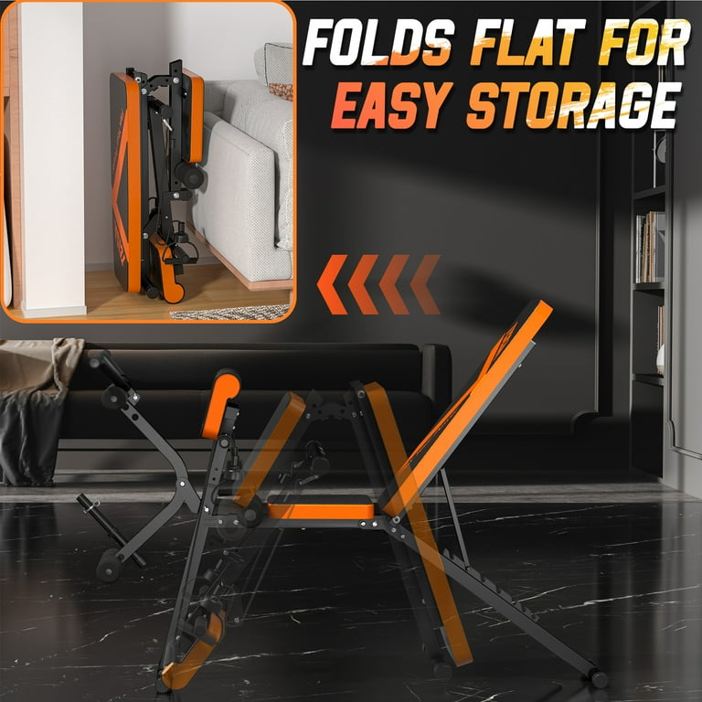 Workout Bench Easy Storage Bench Press Home Gym 1000LBS