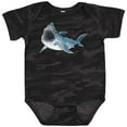 thumbnail image 3 of Inktastic Great White Shark Boys or Girls Baby Bodysuit, 3 of 5