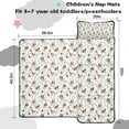 thumbnail image 5 of White Christmas Gnome and Light Pattern Toddler Nap Mats for Kids Preschool,50"x20" Sleeping Mat Bag or Kids,Toddler Sleeping Bag,Toddler Nap Mat or Daycare, 5 of 6