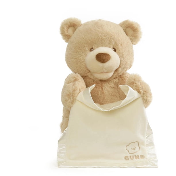 Oso de peluche ANIMADO GUND Peek-A-Boo para bebés 0+