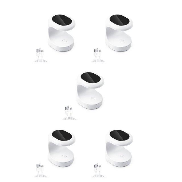 Soidarity Esmalte de uñas de sobremesa Secado Lámpara LED En forma de huevo Extensión de uñas USB Diamantes de imitación Accesorio para Type2 NO2