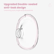 MomMed S33 Hands-Free Wearable Breat Pump with Night Light,Electric Breast Pump with Case, Ultra-Quiet in-Bra Pump,One-Tap Pause, Night Light