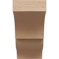 thumbnail image 2 of Ekena Millwork 4"W x 8"H x 12"L Asheboro Woodgrain TimberThane Rafter Tail, Primed Tan, 2 of 6
