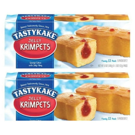 Tastykake Jelly Krimpets (Butterscotch) - Dual Pack