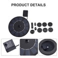 thumbnail image 3 of Solar Fountain Floating Pump Water Feature Garden Pool Bird Bath Pond Outdoor Ponds Water Features 7V/1W, 3 of 9