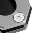 thumbnail image 4 of Motorcycle Kickstand Plate Side Stand Extension Pad KSP 106 Set Firm Footing Enhancer for Z650 Z900, 4 of 7