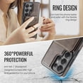 thumbnail image 3 of MAGKING Case For Samsung Galaxy S26 Ultra 5G, RFID Blocking, PU Leather,Compatible With MagSafe Detachable 2 In 1 Wallet With Card Slots,Metal Ring Kickstand Magnetic Protective Cover,Coffee, 3 of 8