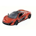 thumbnail image 2 of Diecast Car w/LED Display Case - McLaren P1, Orange - Motor Max 79325OR - 1/24 Scale Diecast Model Toy Car, 2 of 3