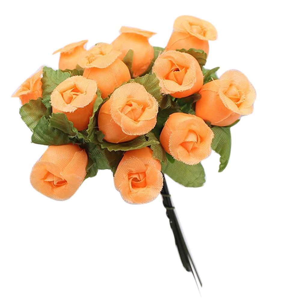 Details about   12 Heads Silk Rose Artificial Flowers Fake Bouquet Buch Wedding Home Party Decor 