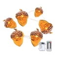 thumbnail image 1 of Linterna de Halloween Luces de cadena Luces de Halloween con pilas Interior Exterior Nuez, 1 of 9