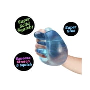 NeeDoh Nice Berg Giant Sensory Nice Cube Stress Ball, Blue (1 Piece)