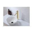 thumbnail image 4 of Elegant Lighting Victor Single Hole Single Handle Bathroom Faucet In Brushed Gold, 4 of 10