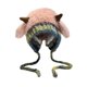 thumbnail image 5 of Gorro de invierno para mujer, suave y cómodo, de felpa, tejido, con protección para los oídos, para montar a caballo y hacer senderismo. Rosa, 5 of 9