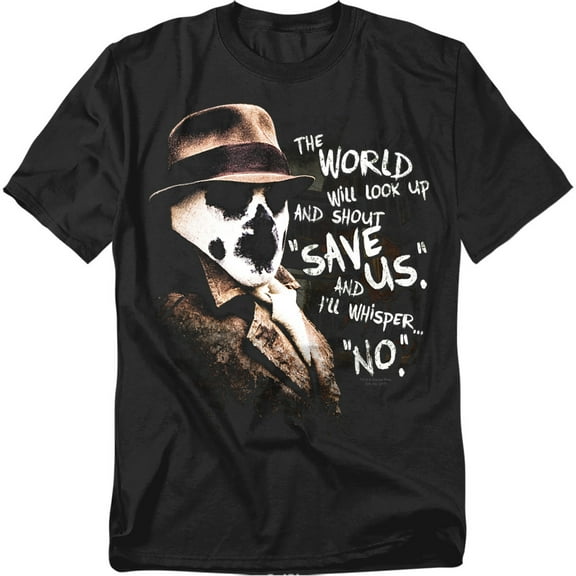 Watchmen T-Shirt Whisper Unisex Graphic Tee For Men & Women