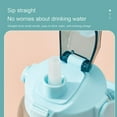 thumbnail image 3 of 2023 NEW 2 Liter Water Bottle With Straw Female Girls Large Portable Travel Bottles Sport, 3 of 5