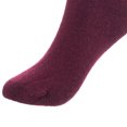 thumbnail image 3 of Lovely Annie Big Girl's & Women's 2 Pairs Knee High Wool Socks | Comfy, Cozy and Fancy Leg Warmer Stockings AFS05 Size L/XL(Wine), 3 of 4