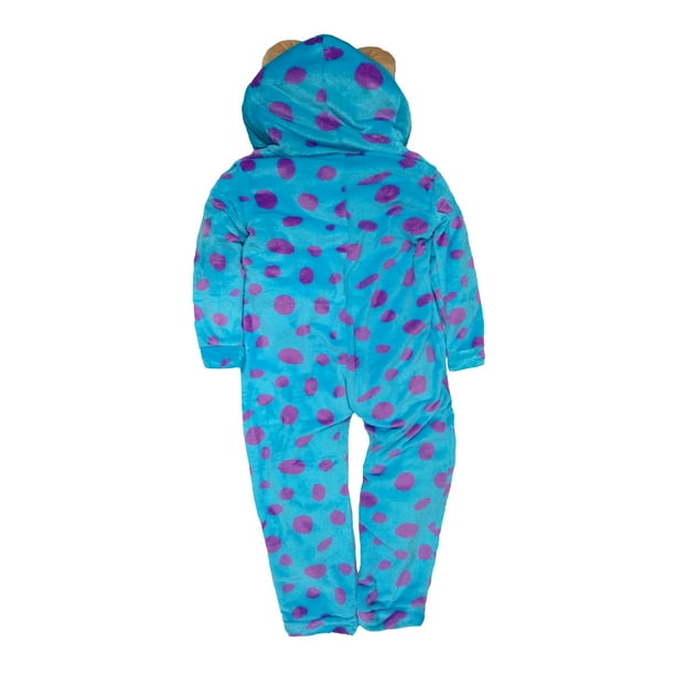 Mameluco con Gorro Bordado Disney Sulley para NiA os Talla 8 aA os Disney Pijamas para NiA os Walmart en linea